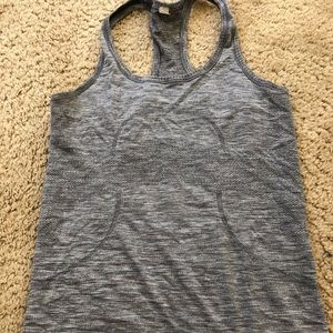 Lululemon tank. Gray size 4